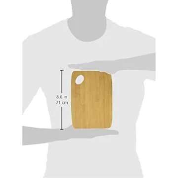 Bamboo Wood Cutting Boards Set of 2 - Eco-Friendly Kitchen Essential