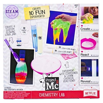 Project MC2 Chemistry Lab STEM Kit: Fun Science Experiments for Kids 6+
