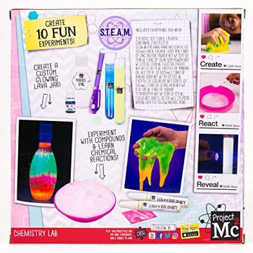Project MC2 Chemistry Lab STEM Kit for Kids Age 6+