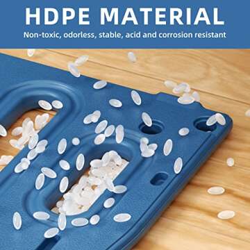 YUFU 6 in 1 Toddler Slide, Kids Climber Slide with Basketball Hoop and Ball, Indoor Outdoor Playset for Toddlers Age 1-3 (Blue Gray)