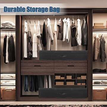 Supowin Underbed Storage Bins for Clothes & Shoes