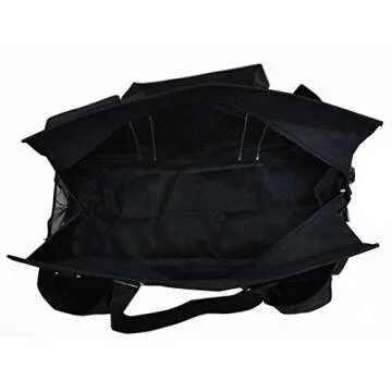 Black NGIL Large Zippered Caddy Organizer