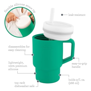 Infantino My 1st Tumbler for Toddlers, Cute and Spill-Proof