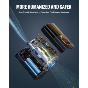 Portable Tire Inflator Compressor 160PSI for Cars