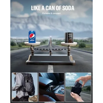 Portable Tire Inflator Compressor 160PSI for Cars