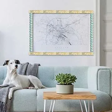 Travel The Map Globes Bulletin Board Straight Border Map Bulletin Board Border for Classroom Bulletin Adventure Awaits Sign Travel Border Decor Wall Decals Border Wall Restroom Decoration (59 ft)