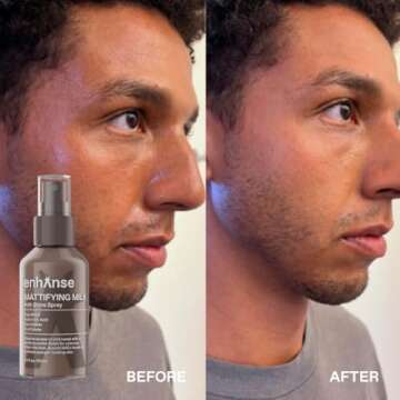 Mattifying Milk Anti Shine Spray for Men 3.4 Fl Oz