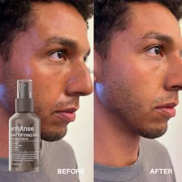 Mattifying Milk Anti Shine Spray for Men 3.4 Fl Oz