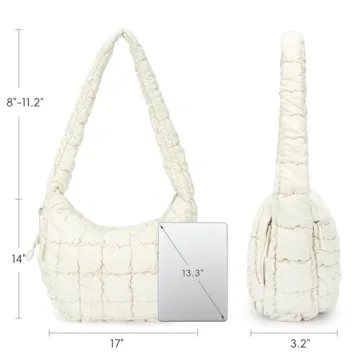 CLUCI Stylish Puffer Tote Bag for Women - Ideal Gift