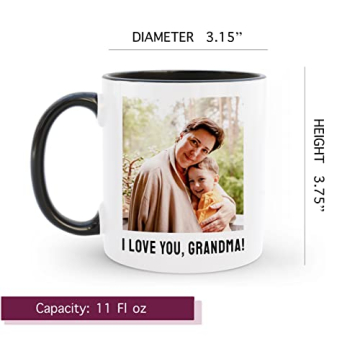Custom Photo Mug Personalized Ceramic Cup Unique Gift