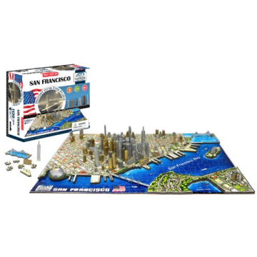 4D Cityscape San Francisco Puzzle for All Ages