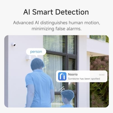 Noorio 2K Wireless Outdoor Security Camera for Home