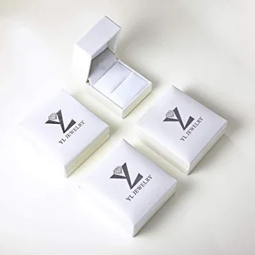 YL Sterling Silver 3pcs Interlocked Eternity Ring Set