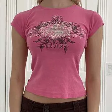 Stylish Women’s Vintage T-Shirt for Casual Summer Fashion