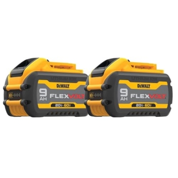 DEWALT FLEXVOLT 20V/60V MAX Batteries 9.0-Ah 2-Pack