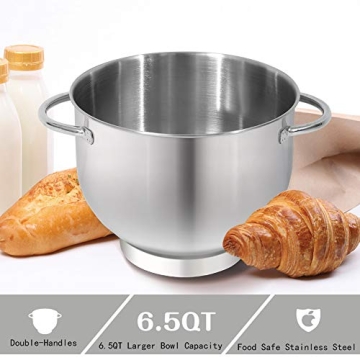 Aucma Stand Mixer 6.5QT 660W Kitchen Electric Mixer