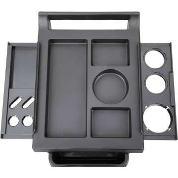 Saloniture Rolling Trolley Cart with 5 Drawers