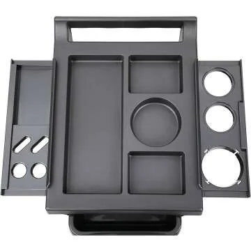 Saloniture Rolling Trolley Cart with 5 Drawers