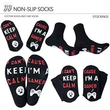 Do Not Disturb I’m Gaming Socks - Fun Gifts for Gamers