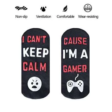 Do Not Disturb I’m Gaming Socks - Fun Gifts for Gamers
