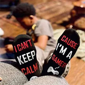 Do Not Disturb I’m Gaming Socks - Fun Gifts for Gamers