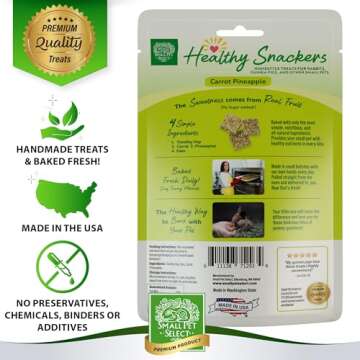 Small Pet Select - Healthy Snackers - Carrot/Pineapple