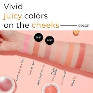 A'PIEU JUICY-PANG JELLY BLUSHER (CR01) Korean Blush, Velvety Finish, Easy blending blusher, kbeauty makeup