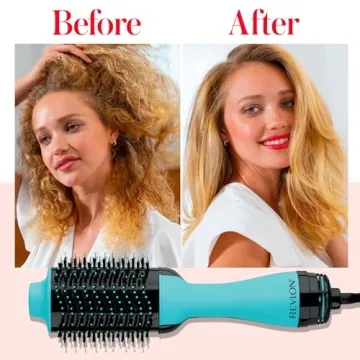REVLON One-Step Volumizer Original 1.0 Hair Dryer and Hot Air Brush, Mint
