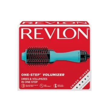 REVLON One-Step Volumizer Original 1.0 Hair Dryer and Hot Air Brush, Mint