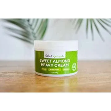 OBIA Naturals Sweet Almond Heavy Cream, 8 Oz