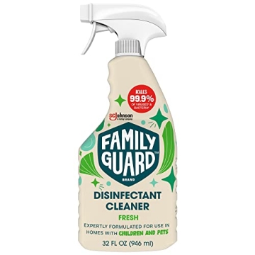 Family Guard Disinfectant Spray - Safe & Fresh Multi-Surface Cleaner for Homes