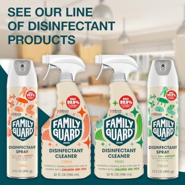 Safe Family Guard Disinfectant Spray for Homes with Pets