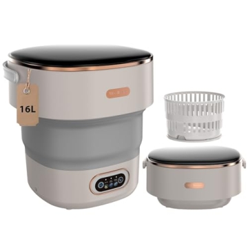 Mini Portable Washing Machine - Compact 15L Washer for Apartments, Travel, RV