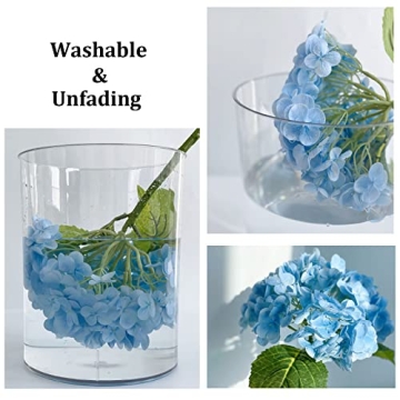 Lifelike Yalzone Met Hydrangea Artificial Flowers for All Occasions