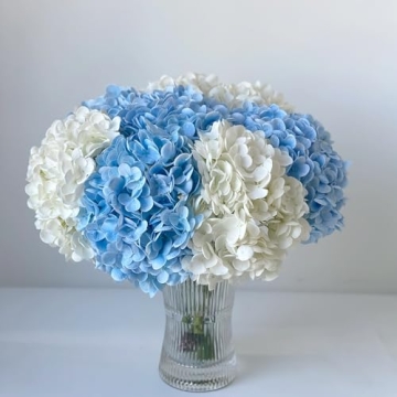 Lifelike Yalzone Met Hydrangea Artificial Flowers for All Occasions