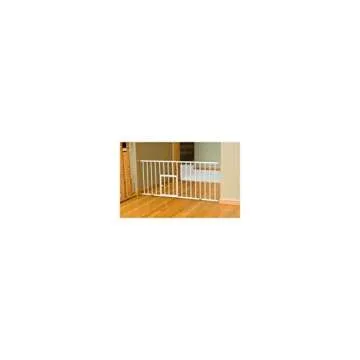 Carlson Expandable Pet Safety Gate with Small Door