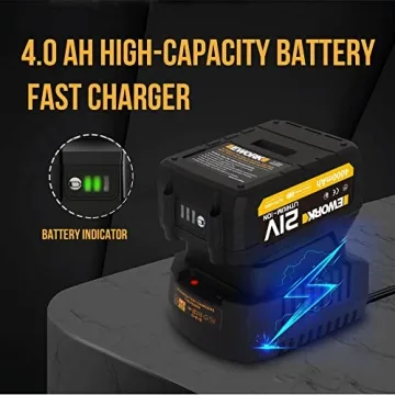 EWORK Cordless Wrench 1/2 Inch, 520 Ft-lbs Torque