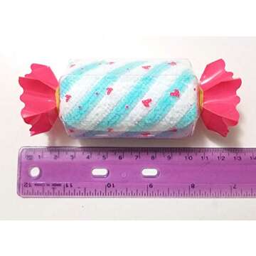 8 Pieces Beautiful Candy Towel Personalized Wedding Gift Thank You Guest Favor Bridal Shower Baby Showers Birthday Party Flavor Goodie Bags, Perfect Children Kid Gift.