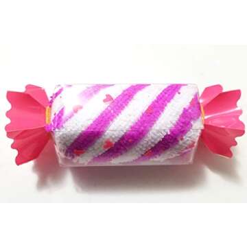 8 Pieces Beautiful Candy Towel Personalized Wedding Gift Thank You Guest Favor Bridal Shower Baby Showers Birthday Party Flavor Goodie Bags, Perfect Children Kid Gift.