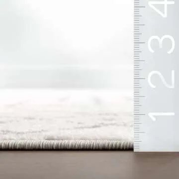 nuLOOM 2x3 Moroccan Blythe Area Rug, Grey, Faded Bohemian Design, Stain Resistant, For Bedroom, Dini...