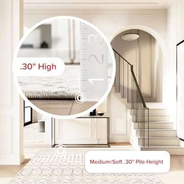 nuLOOM 2x3 Moroccan Blythe Area Rug, Grey, Faded Bohemian Design, Stain Resistant, For Bedroom, Dining Room, Living Room, Hallway, Office, Kitchen, Entryway