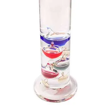 Galileo Glass Thermometer - Artful Indoor Temperature Monitor