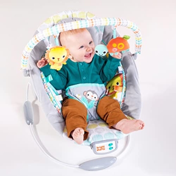 Bright Starts Baby Bouncer with Vibrations and Music 0-6 Months