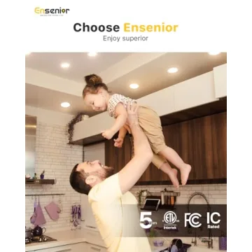 Ensenior 4 Inch LED Recessed Light - Dimmable 5CCT Pack
