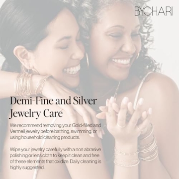 BYCHARI Sade Hoops: Lightweight Gold Elegance in Jewelry