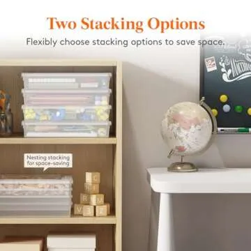 Lifewit Plastic Multi-Purpose Storage Boxes - A4 Size