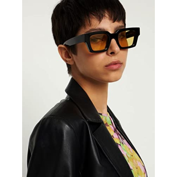 AIEYEZO Square Sunglasses - Stylish UV Protection Shades