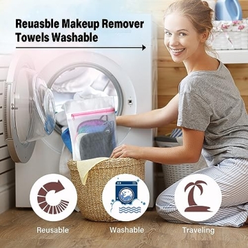 Eco-Friendly 7 Colors Makeup Remover Cloths for All