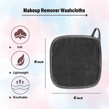 Eco-Friendly 7 Colors Makeup Remover Cloths for All