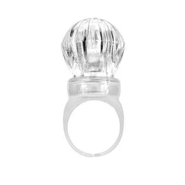 Midafon LED Glow Rings - 60 Pack Colorful Party Favors